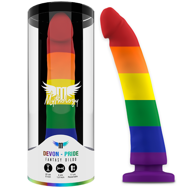 Gode Devon Pride taille L — MYTHOLOGY FANTASY DILDO