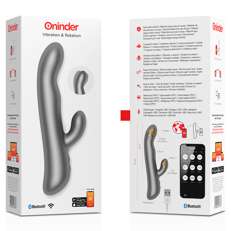Lapin vibrant à rotation et vibration — ONINDER