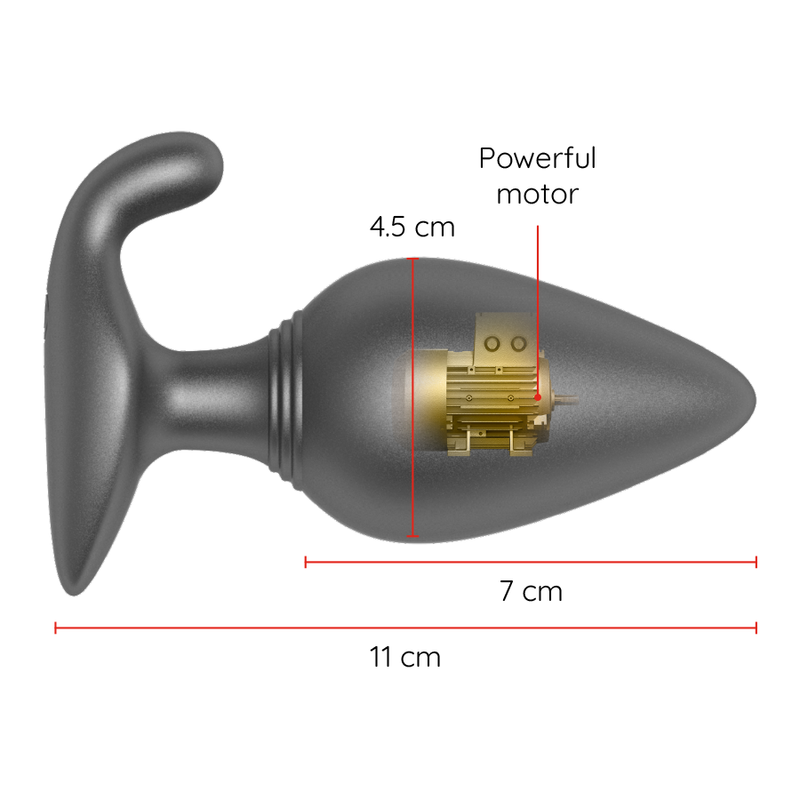 Plug anal vibrant Rio Noir — ONINDER