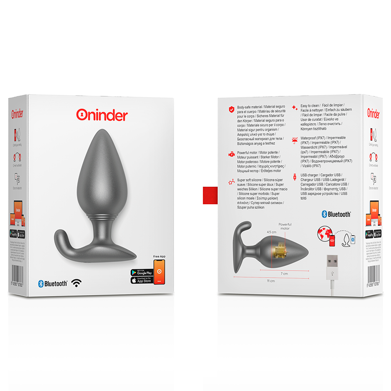 Plug anal vibrant Rio Noir — ONINDER