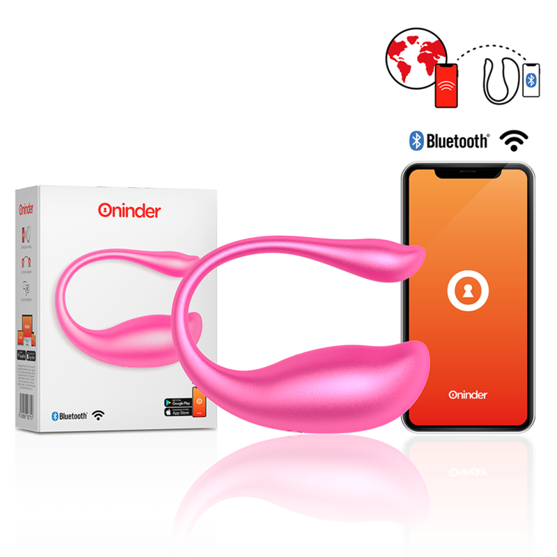 Œuf vibrant connecté rose — ONINDER