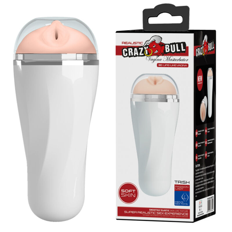 Masturbateur vaginal réaliste vibrant Trish — CRAZY BULL