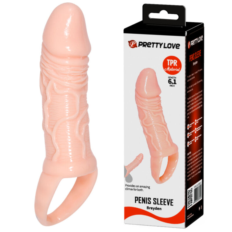 Gaine pénis avec anneaux testiculaires — PRETTY LOVE