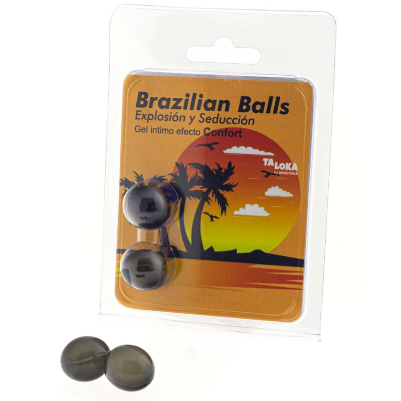 Duo de balles brésiliennes au gel excitant effet confort — TALOKA