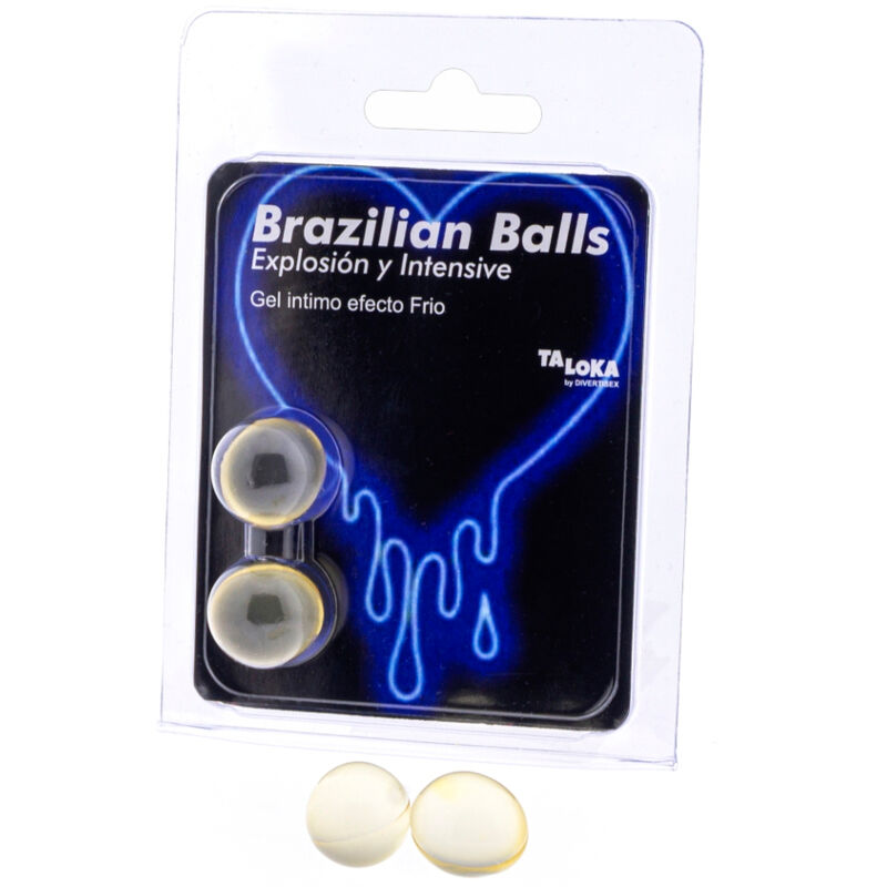 Balles brésiliennes gel excitant effet froid & vibration — TALOKA