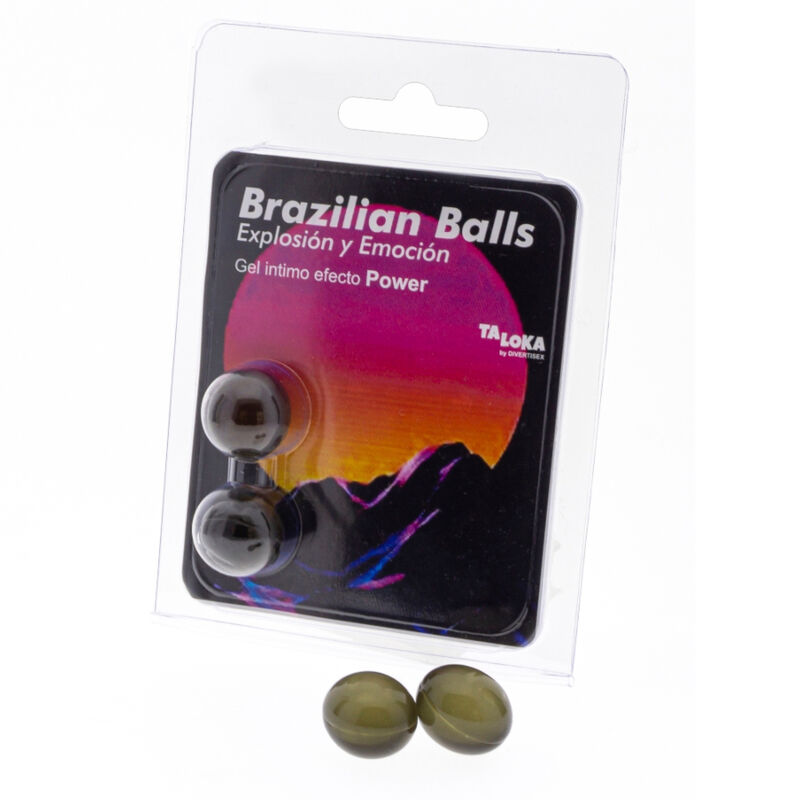 Billes de massage brésiliennes au gel excitant — TALOKA