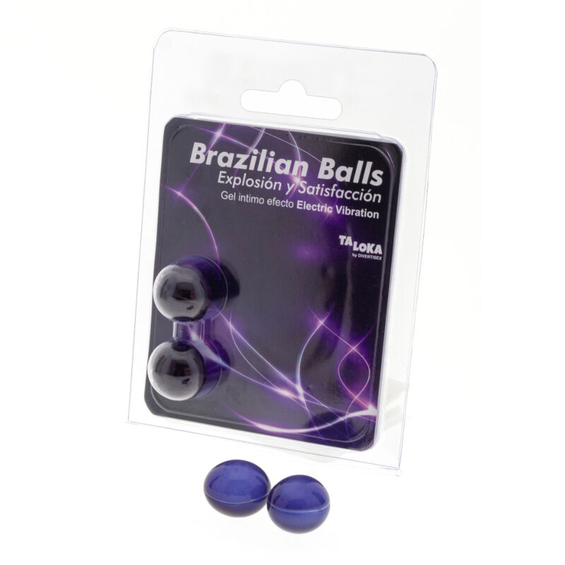 2 Boules brésiliennes vibrantes au gel excitant — TALOKA