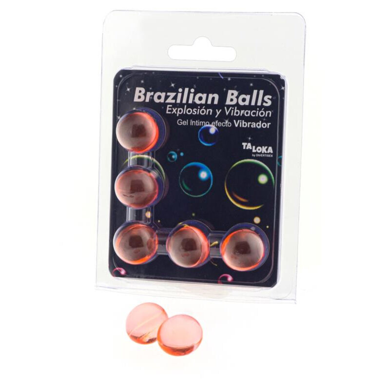 5 billes brésiliennes gel excitant effet vibrant — TALOKA