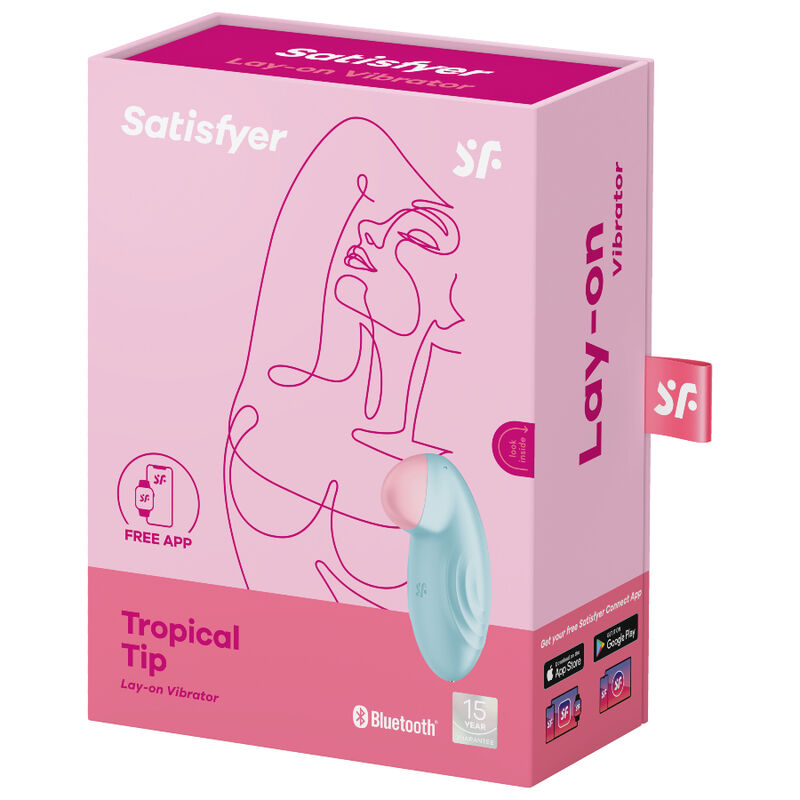 Stimulateur clitoridien connecté Tropical Tip — SATISFYER LAYONS