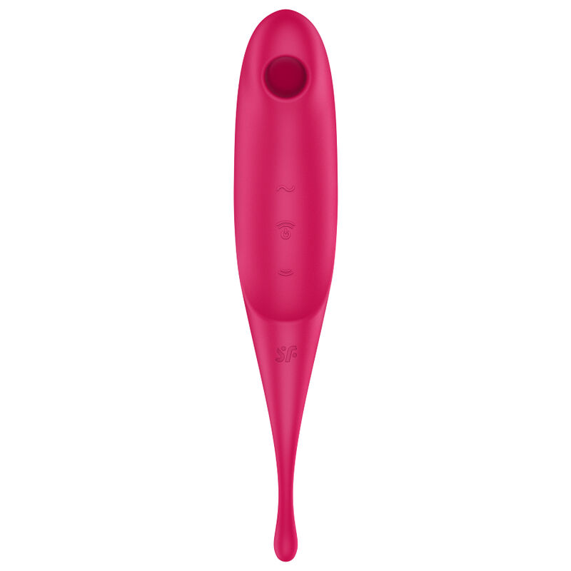 Stimulateur air pulse et vibrant hybride Twirling Pro — SATISFYER AIR PULSE