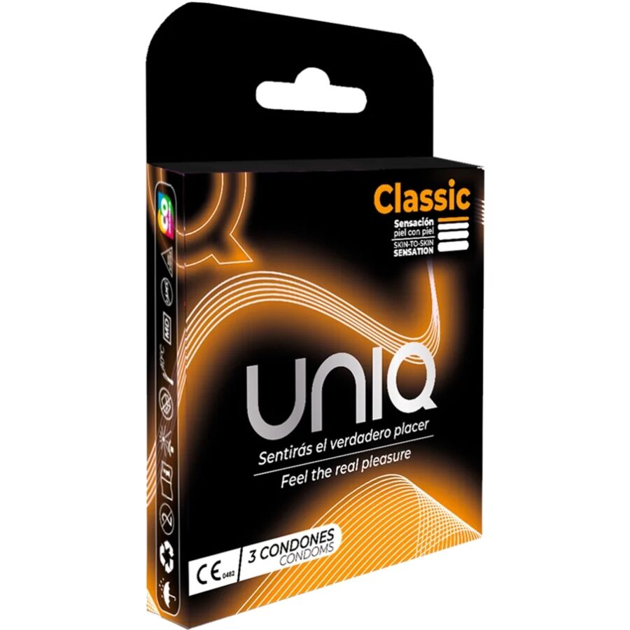 Préservatifs extra-fins sans latex — UNIQ