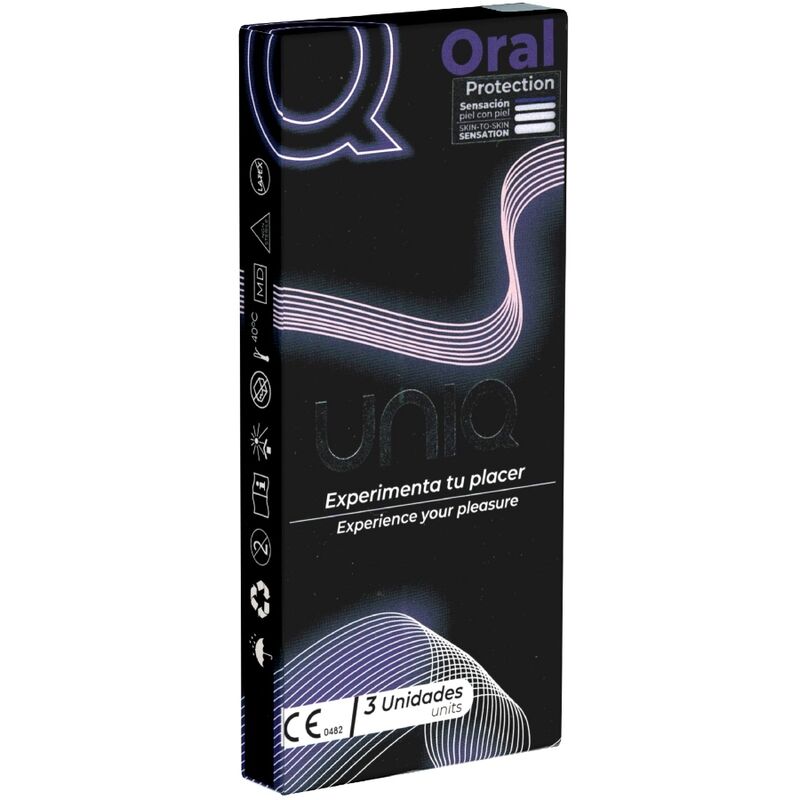 Masque buccal sans latex pour protection orale — UNIQ