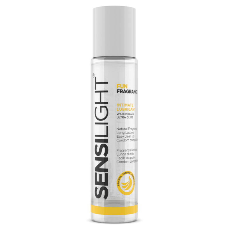 Lubrifiant base d'eau Sensilight Banane 60 ml — INTIMATELINE