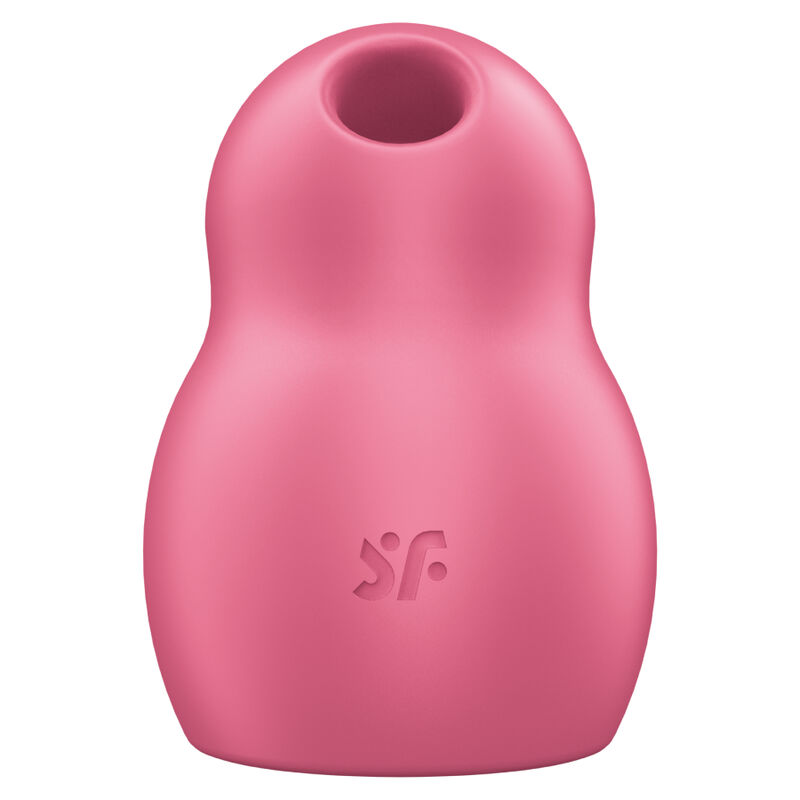 Stimulateur double air pulse et vibrant portable rouge — SATISFYER AIR PULSE