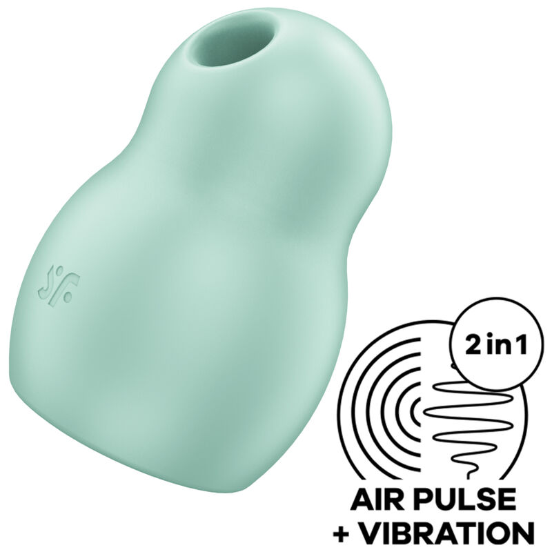 Stimulateur double air pulse et vibrant nomade Pro To Go 1 — SATISFYER AIR PULSE