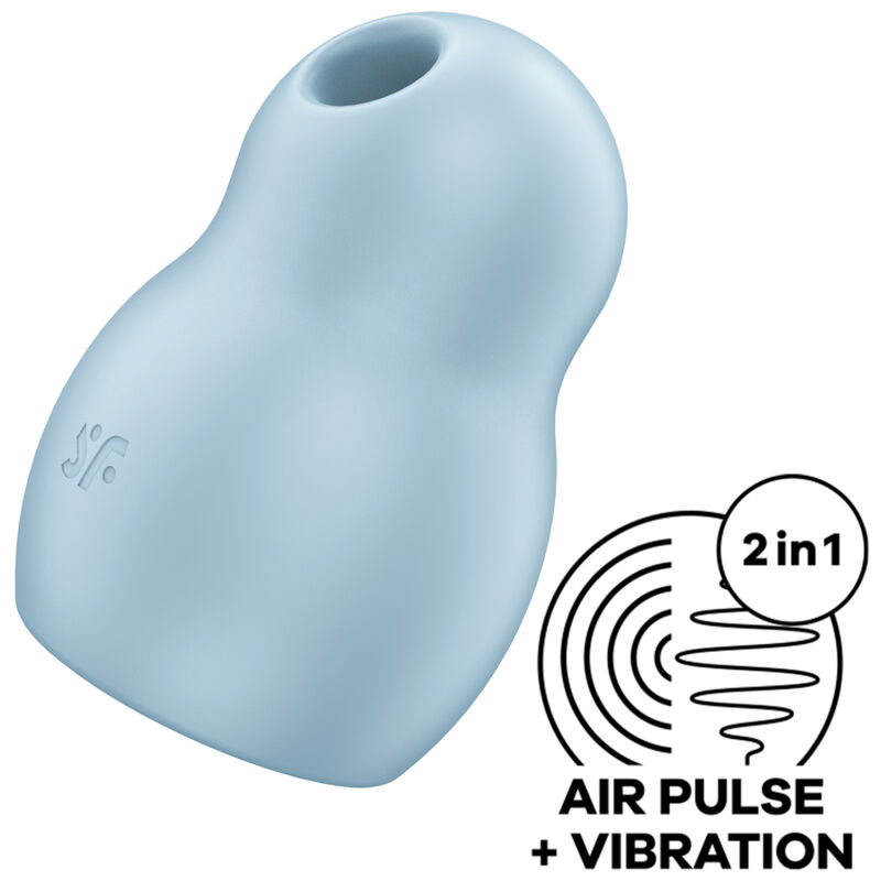 Stimulateur double air pulsé et vibrant Pro To Go 1 — SATISFYER AIR PULSE
