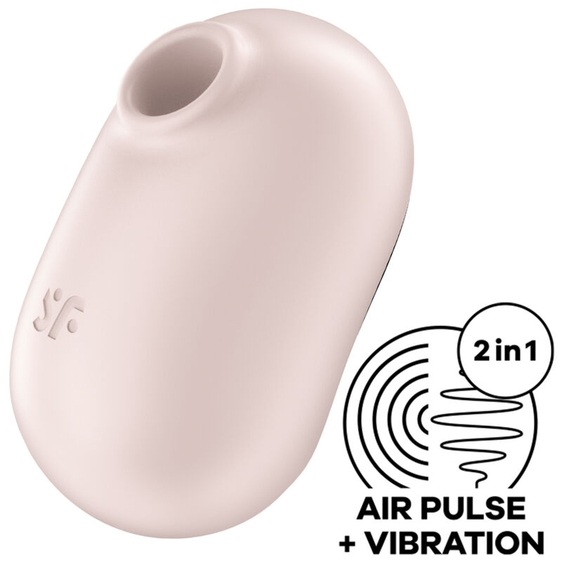 Stimulateur et vibromasseur double à air pulsé Pro To Go 2 — SATISFYER AIR PULSE
