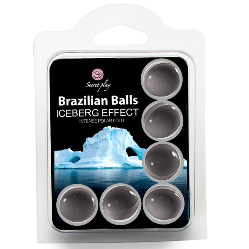 Set de 6 boules brésiliennes effet iceberg — SECRETPLAY COSMETIC