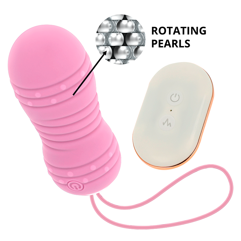 Œuf vibrant rotatif télécommandé — OHMAMA STIMULATING