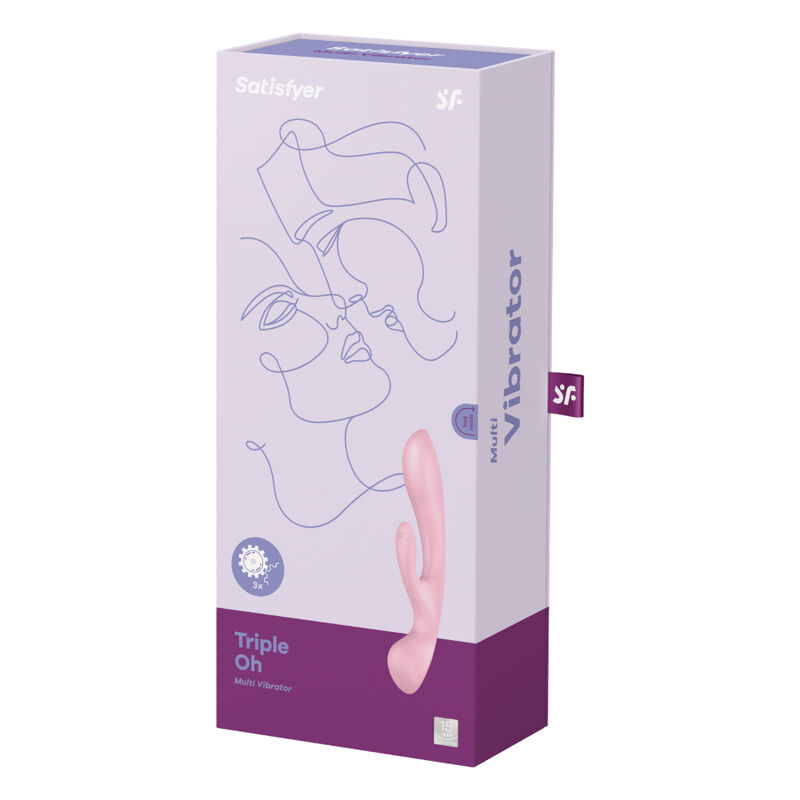 Vibrateur triple stimulation hybride — SATISFYER VIBRATOR