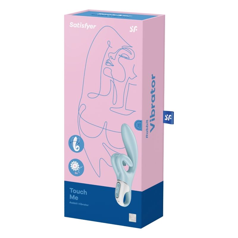 Vibrateur lapin double stimulation Touch Me — SATISFYER