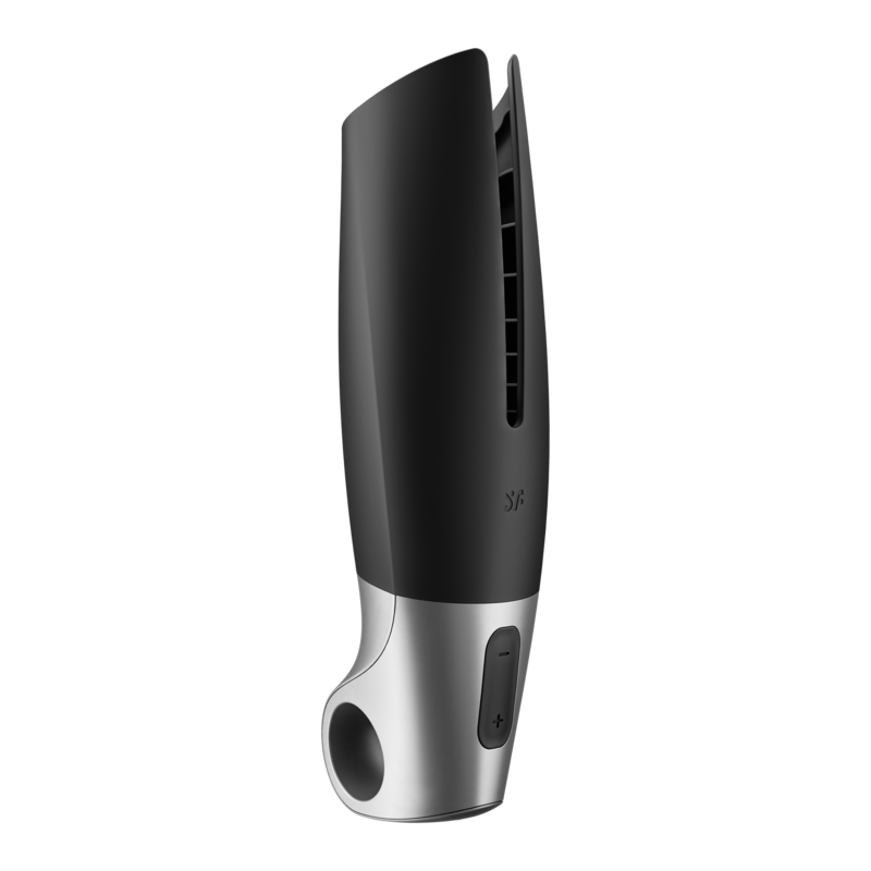 Masturbateur puissant connecté noir — SATISFYER MEN