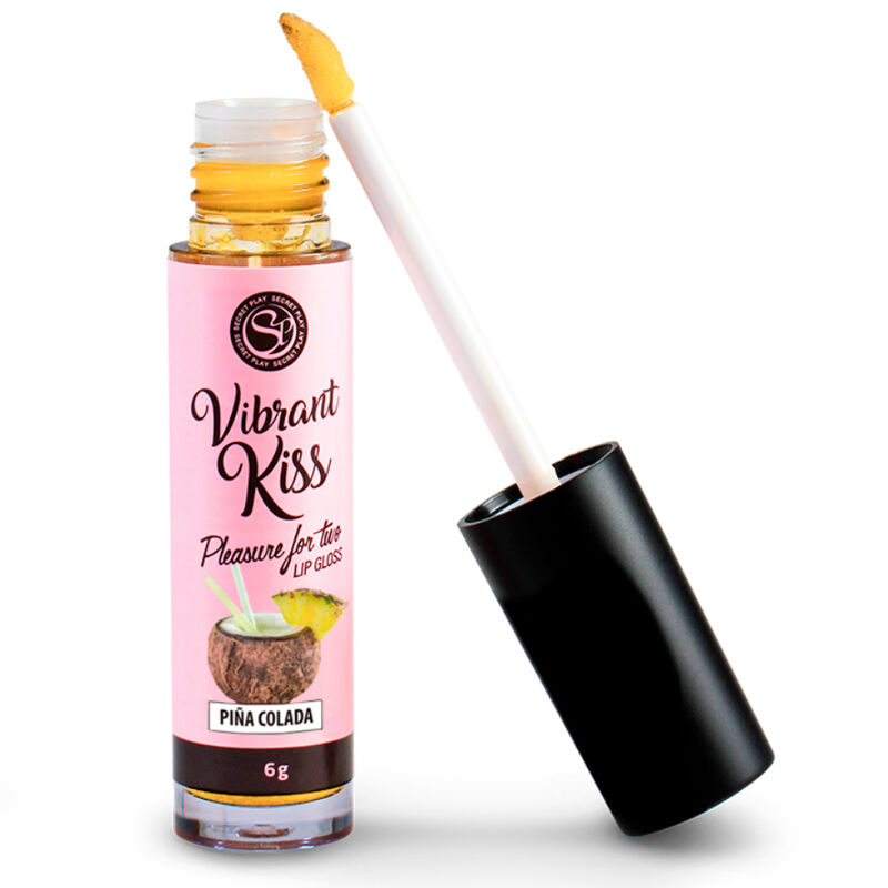 Gloss à lèvres vibrant saveur piña colada — SECRETPLAY COSMETIC
