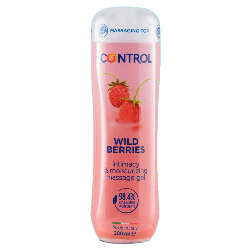 Gel de massage 3 en 1 aux baies sauvages — CONTROL LUBES
