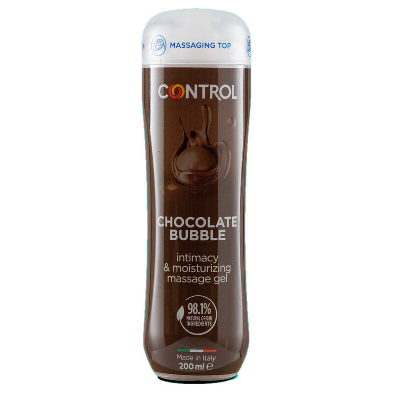 Gel de massage 3-en-1 à l'arôme chocolat — CONTROL LUBES