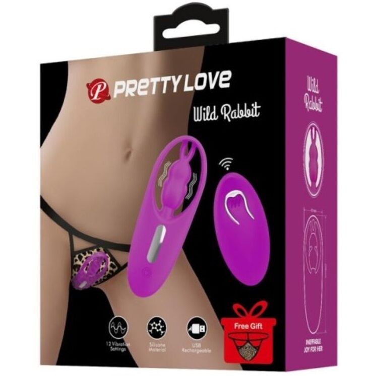 Stimulateur discret pour culotte avec télécommande — PRETTY LOVE SMART