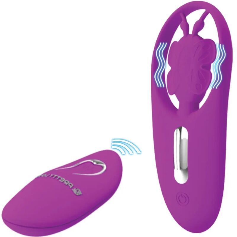 Stimulateur papillon discret pour culotte avec télécommande — PRETTY LOVE SMART