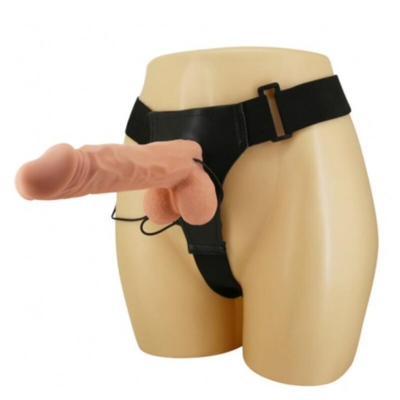 Harnais vibrant avec gode naturel réglable — BAILE HARNESS COLLECTION