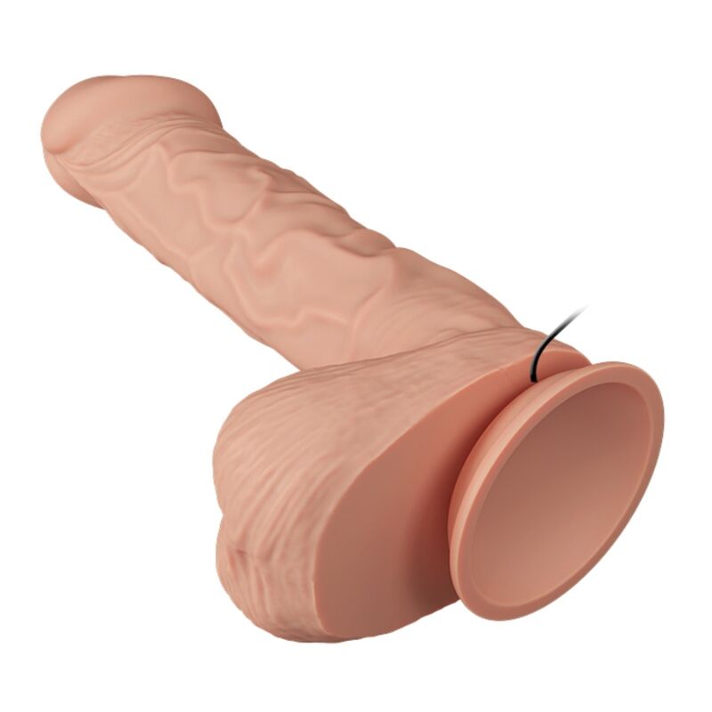 Gode réaliste vibrant à ventouse 26 cm — BAILE