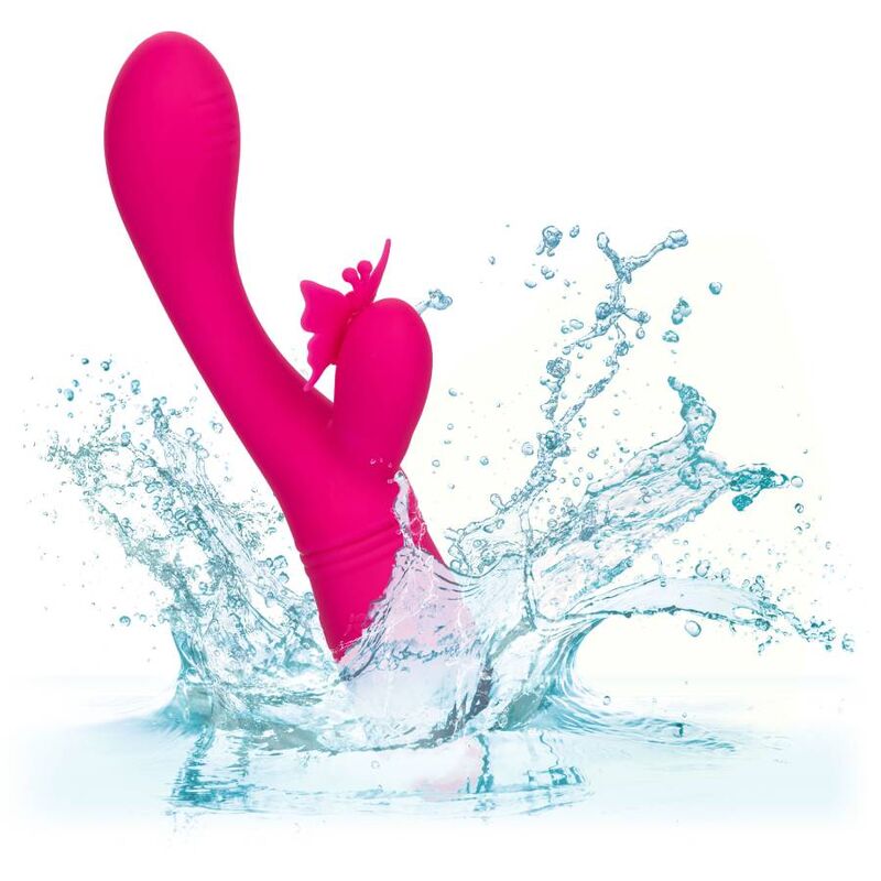 Vibromasseur papillon rechargeable à ailes flottantes — CALEXOTICS
