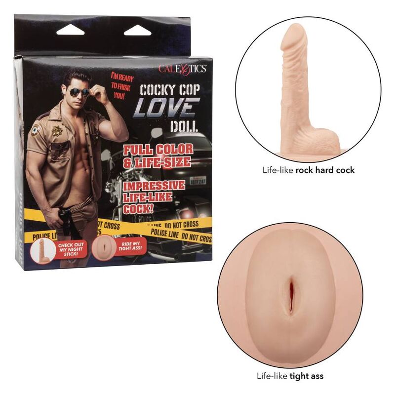 Poupée d'amour gonflable à deux orifices — CALEXOTICS