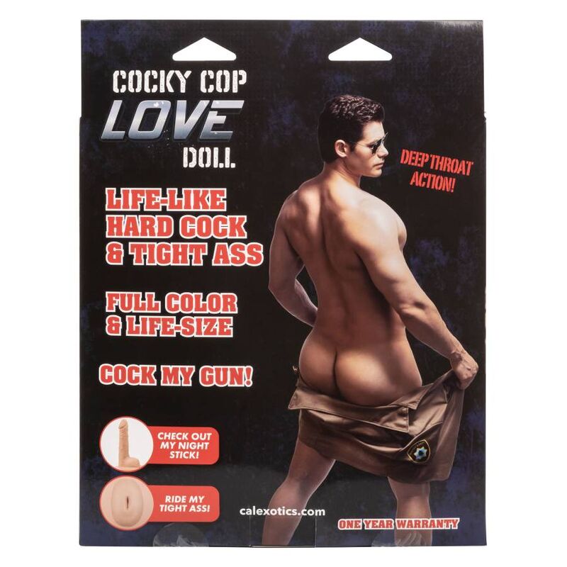 Poupée d'amour gonflable à deux orifices — CALEXOTICS