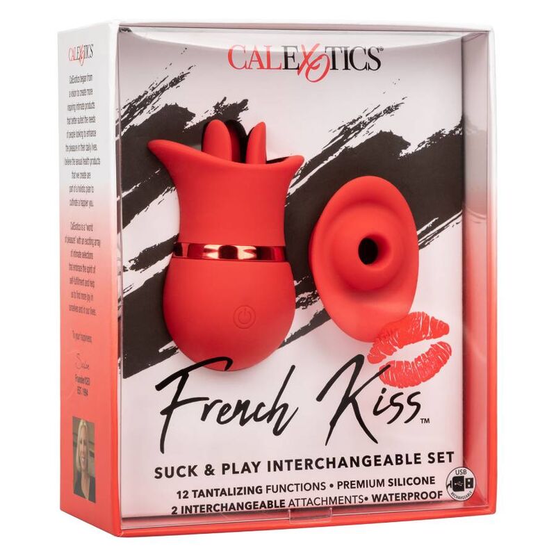 Ensemble French Kiss succion et vibration — CALEXOTICS