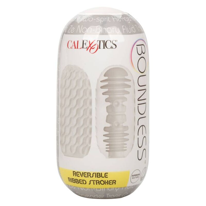 Reversible Ribbed Stroker — CALEXOTICS