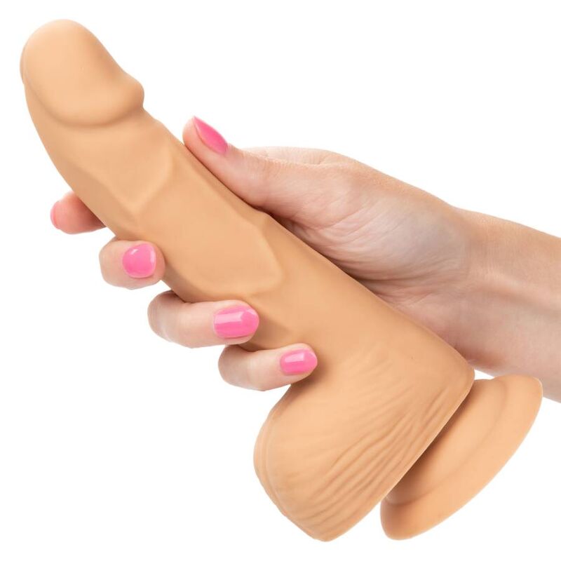 Dildo réaliste en silicone souple 15 cm — CALEXOTICS