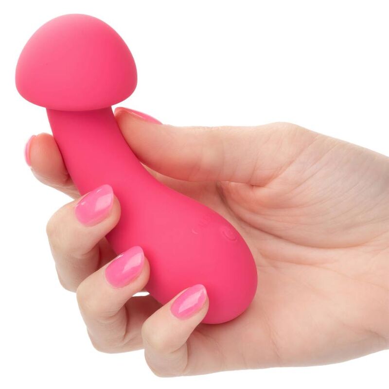 Pixies Exciter : masseur vibrant double face rose — CALEXOTICS