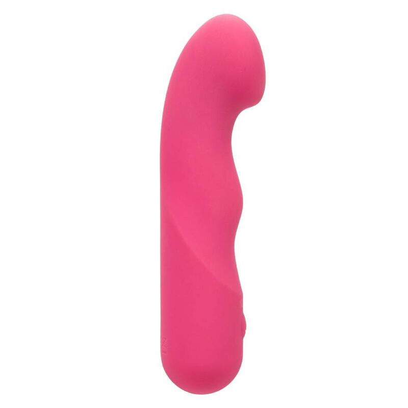 Vibromasseur incurvé double face en silicone liquide — CALEXOTICS