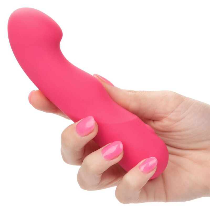 Vibromasseur incurvé double face en silicone liquide — CALEXOTICS
