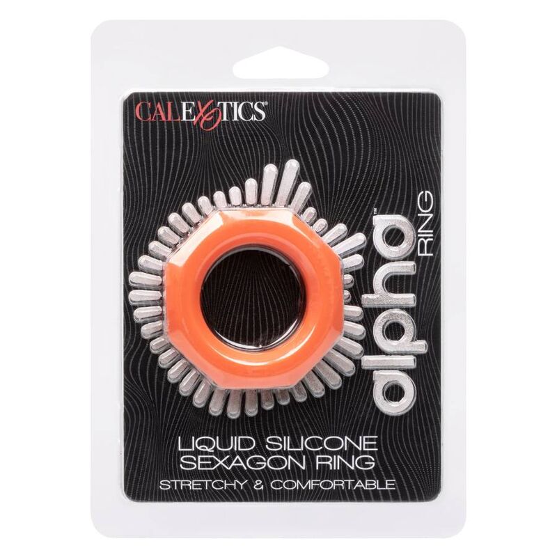 Hexagonal Penis Ring Ultra-Soft Enhancer — CALEXOTICS