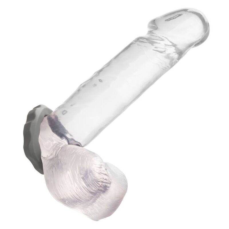 Bague d’érection Alpha en silicone gris — CALEXOTICS