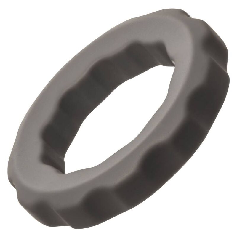 Anello di Erezione Alpha in Silicone Grigio — CALEXOTICS