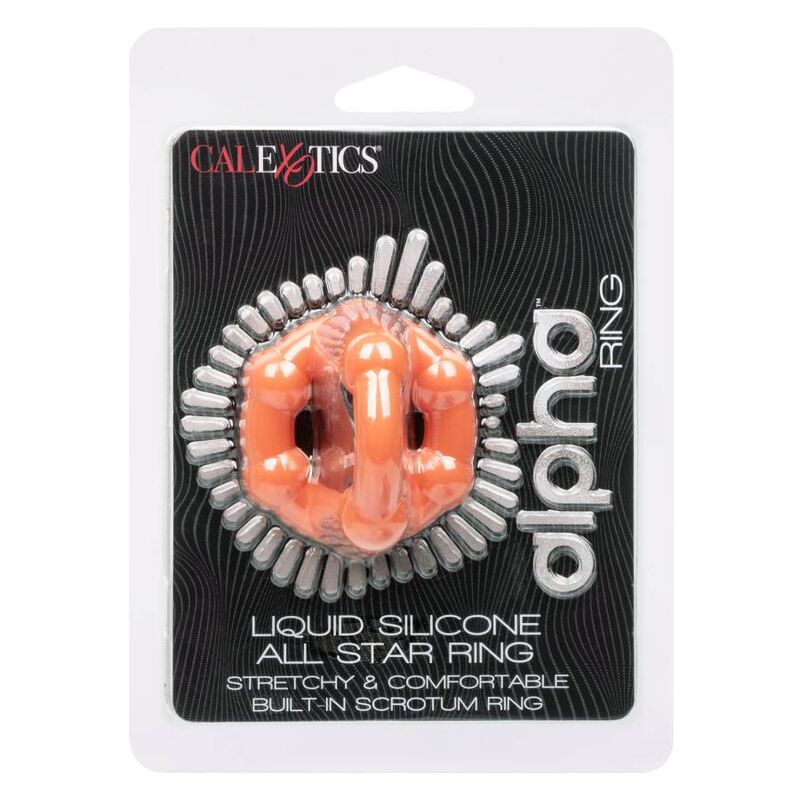 Alpha All Star Double Ring Cock Ring — CALEXOTICS