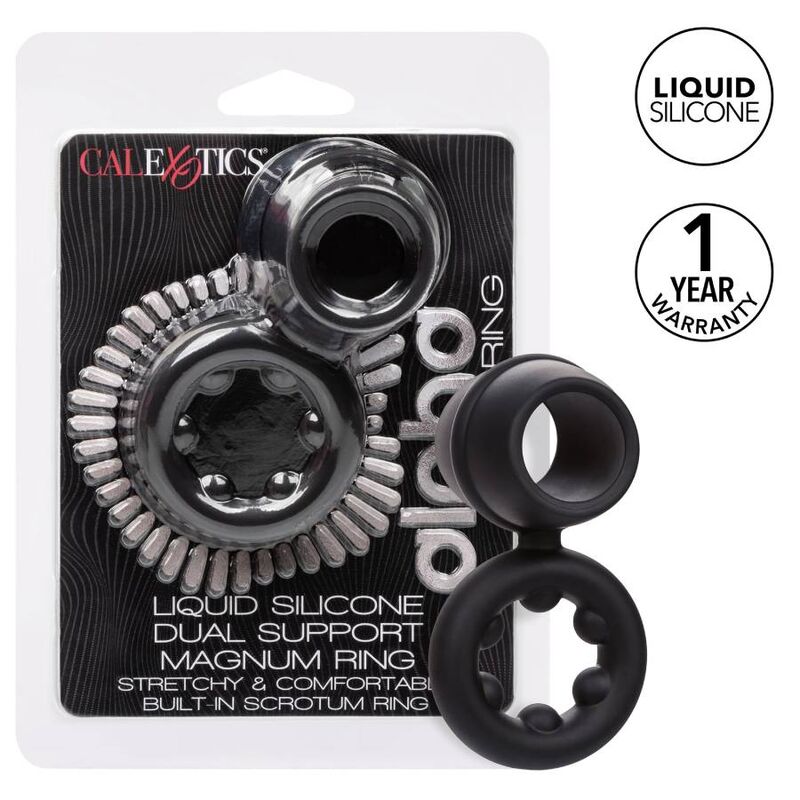 Bague rehausseur double anneau Alpha Dual Magnum — CALEXOTICS