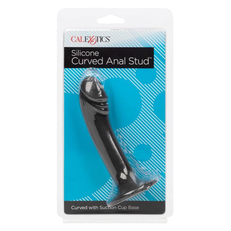 Goujon anal incurvé en silicone — CALEXOTICS