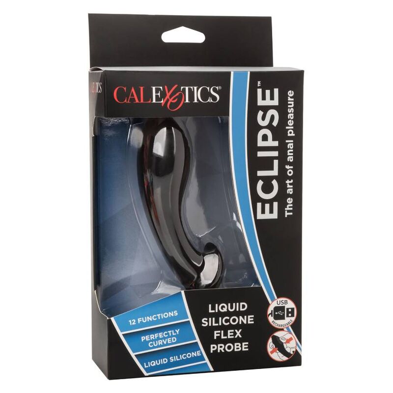 Sonde anale flexible vibrante en silicone liquide — CALEXOTICS