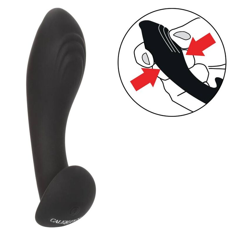 Sonde anale flexible vibrante en silicone liquide — CALEXOTICS